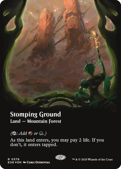 Stomping Ground Borderless Galaxy Foil