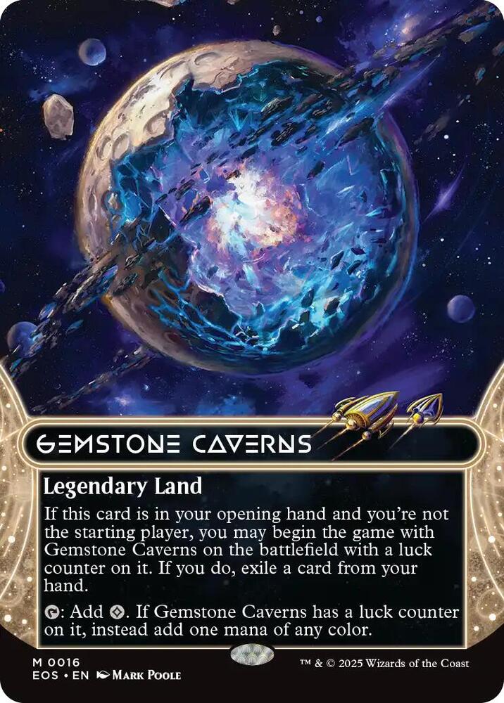 宝石の洞窟/Gemstone Caverns 英語一枚 宝石の洞窟/Gemstone Caverns《英語》【TSR】