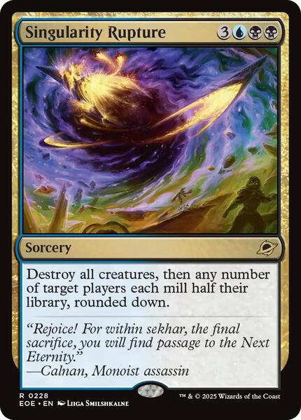 Singularity Rupture - Edge of Eternities - magic