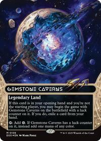 Gemstone Caverns (0106) (Borderless) (Galaxy Foil)