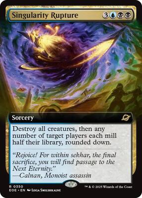Singularity Rupture