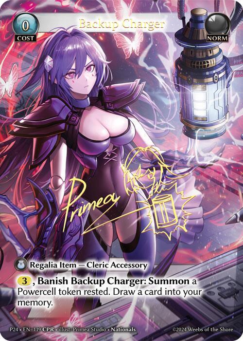 その他 Backup Charger foil Backup Charger (Wildcard Nationals Qualifier) - Region