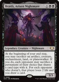 Braids, Arisen Nightmare - Commander: Edge of Eternities - Magic: The Gathering card