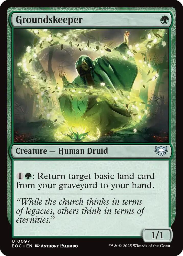 Groundskeeper 97 card