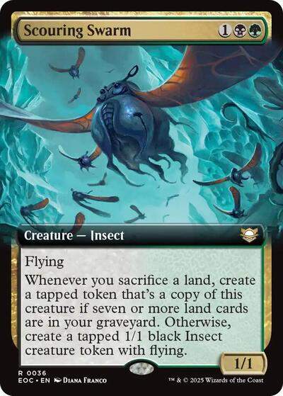 Scouring Swarm Extended Art
