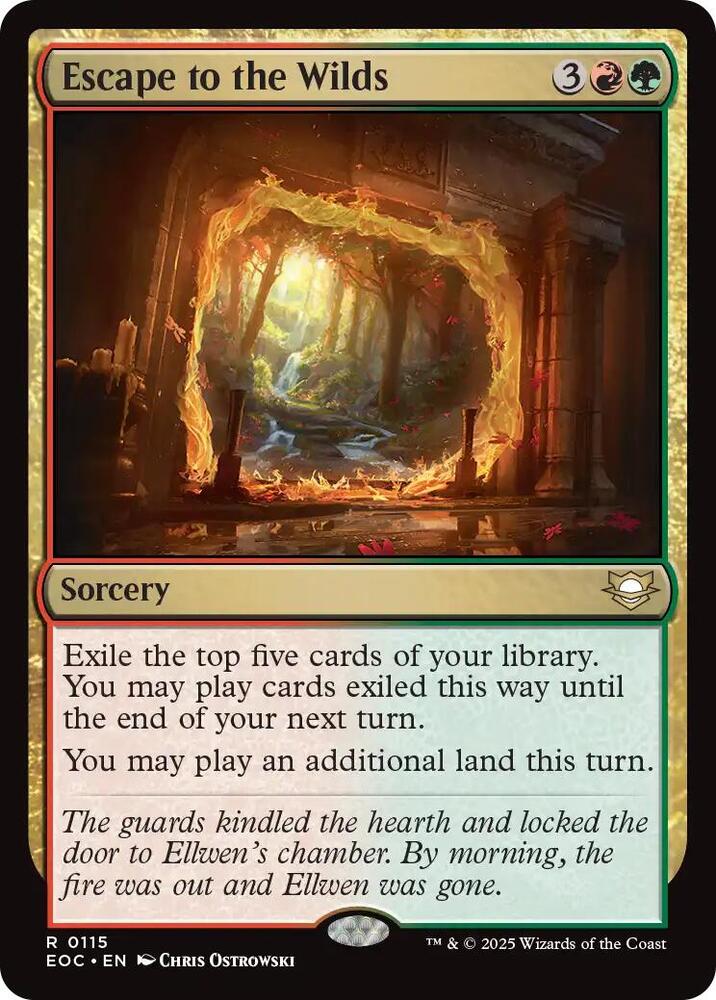 Escape to the Wilds 115 card