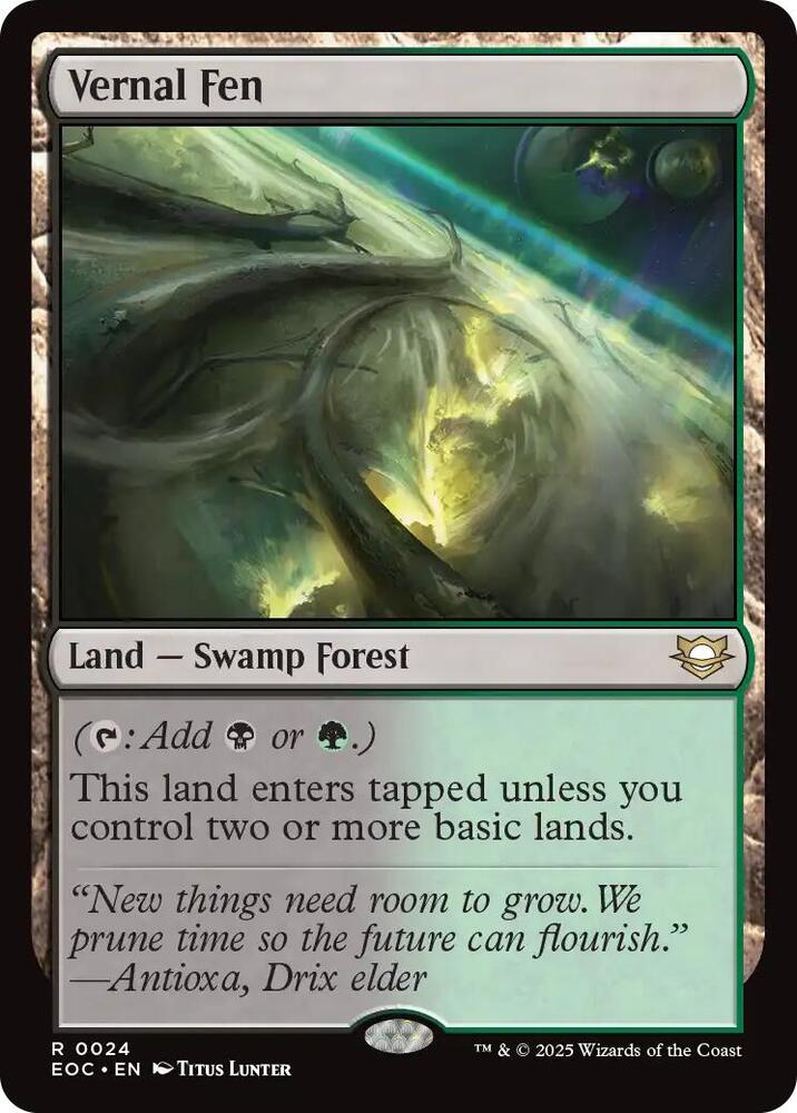 Vernal Fen 24 card