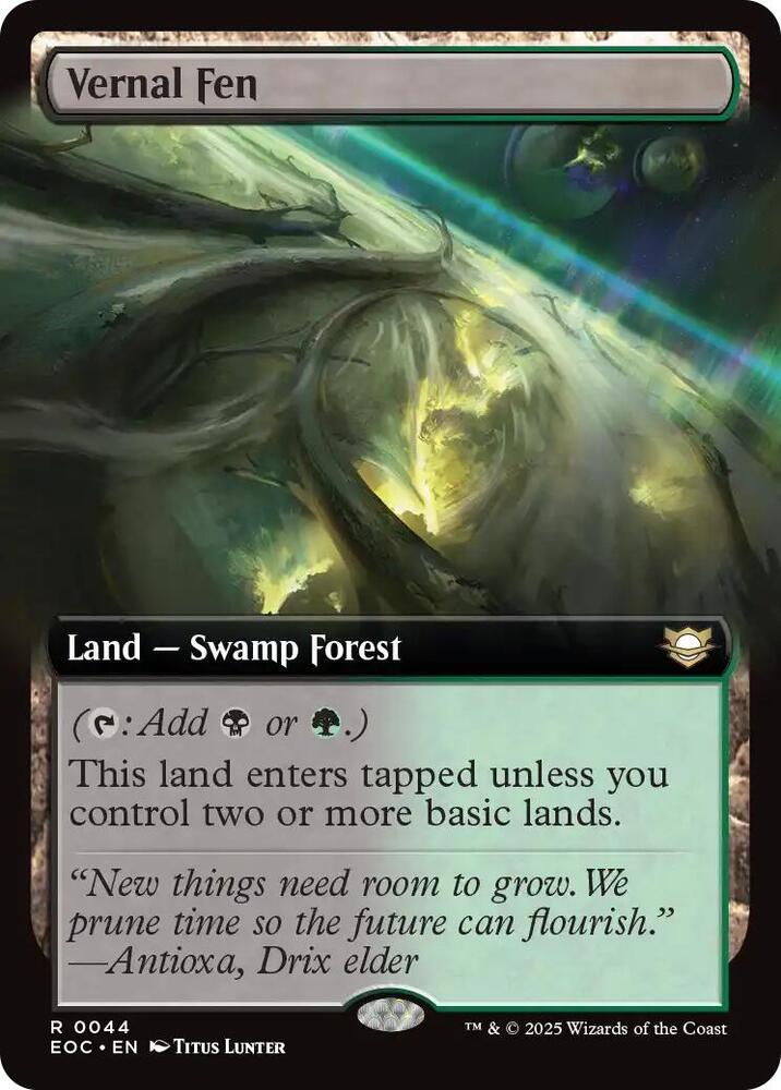 Vernal Fen (Extended Art) 44 card