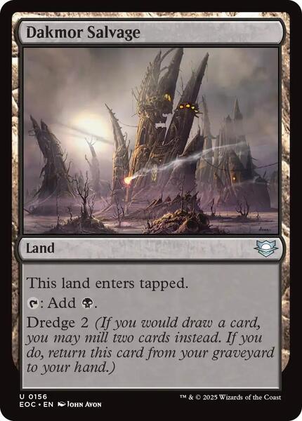 Dakmor Salvage - Commander: Edge of Eternities - Magic: The Gathering -  TCGplayer.com