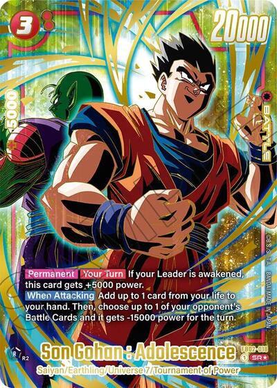 Son Gohan : Adolescence (1st Anniversary Set) card
