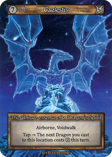 Caelestis Dragonlord card price
