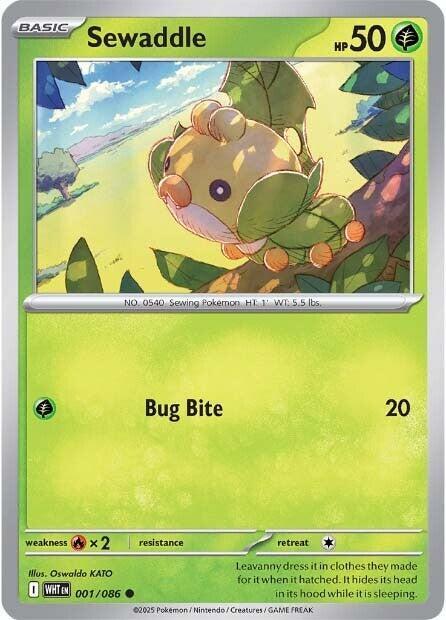 ポケモンカードゲーム sweela Sewaddle - SV: White Flare - Pokemon - TCGplayer.com