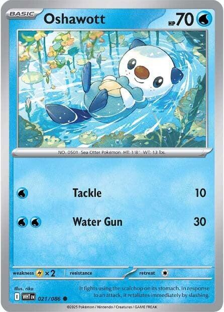 Oshawott 021/086 from SV: White Flare