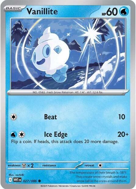 Vanillite 027/086 from SV: White Flare