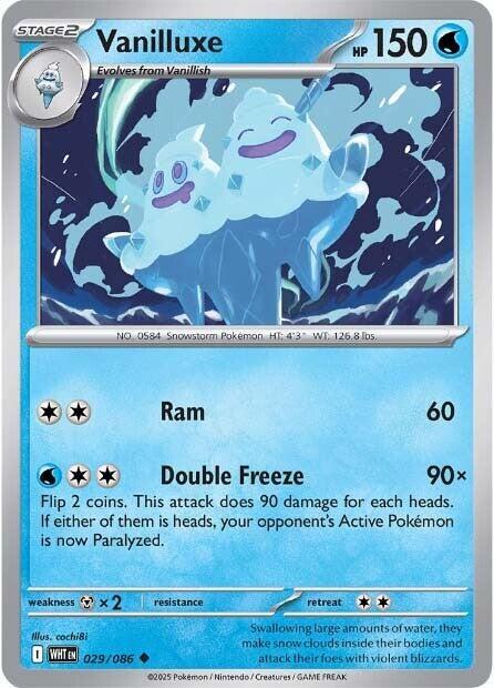 Vanilluxe 029/086 from SV: White Flare