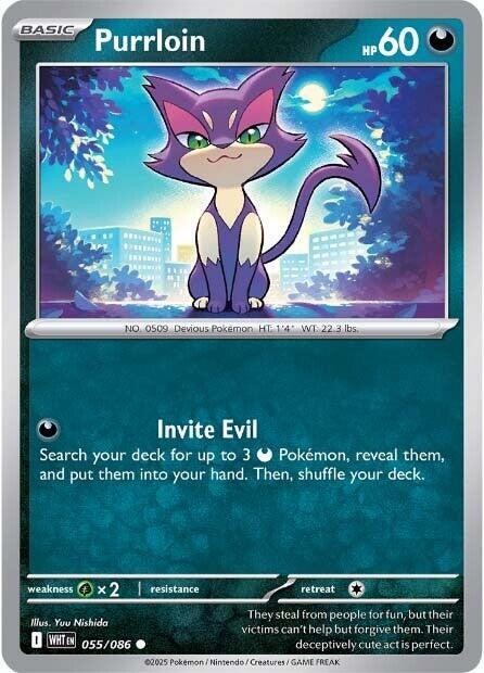 Purrloin 055/086 from SV: White Flare