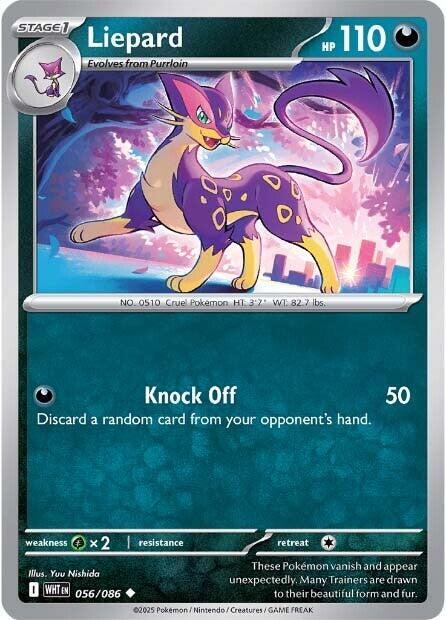 Liepard 056/086 from SV: White Flare