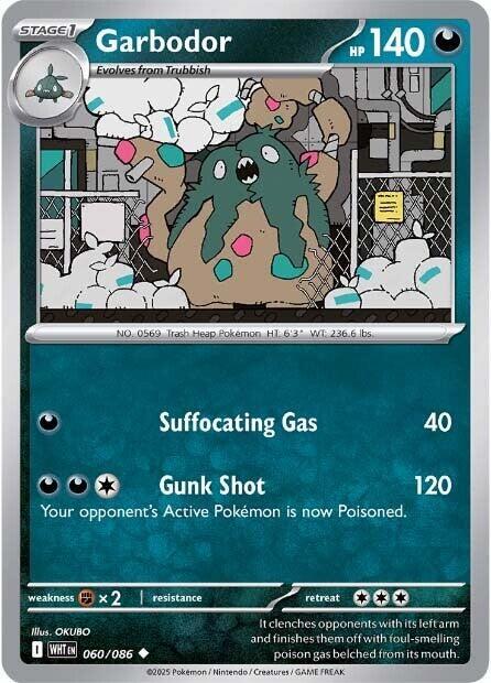Garbodor 060/086 from SV: White Flare