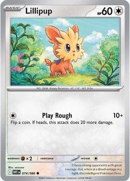 Lillipup 074/086 from SV: White Flare