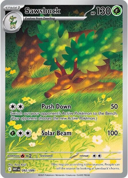 Sawsbuck - 092/086 - SV: White Flare - Pokemon - TCGplayer.com