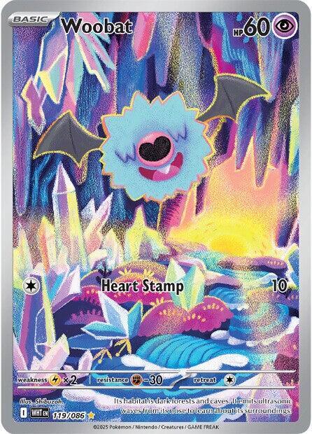 Woobat 119/086 from SV: White Flare