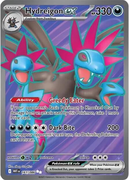 Hydreigon ex 161/086 from SV: White Flare