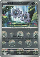 klink pokemon card - (75/108) - BW Colorless Retreat Cost Klink (Brilliant Stars 102) -
