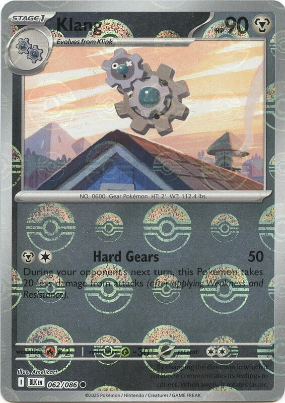 Klang (Poke Ball Pattern) 062/086 from SV: Black Bolt