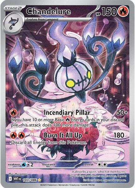 Chandelure - SV: Black Bolt - pokemon