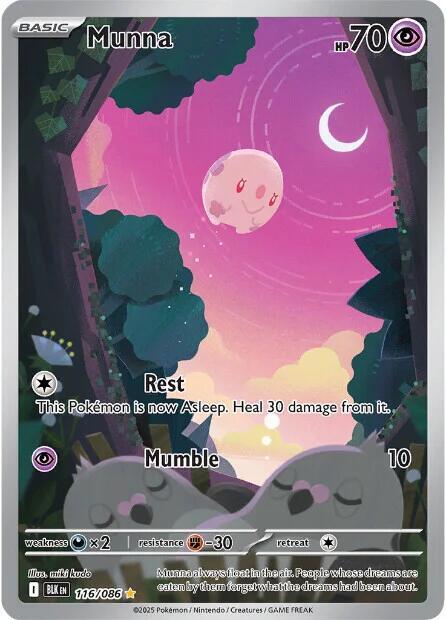 ◆ mana Munna - 116/086 - SV: Black Bolt - Pokemon - TCGplayer.com