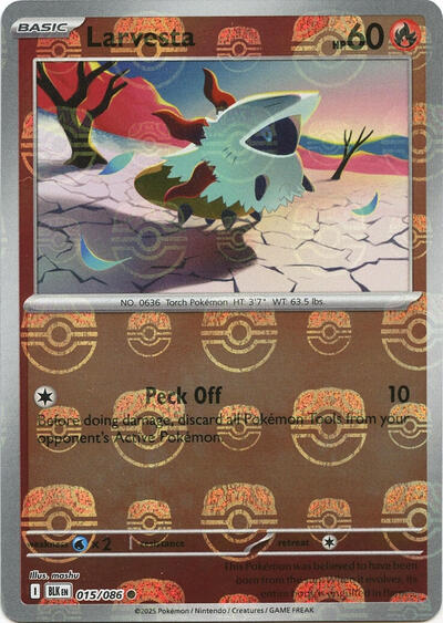 Larvesta (Master Ball Pattern)