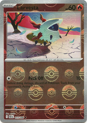 Larvesta (Poke Ball Pattern)