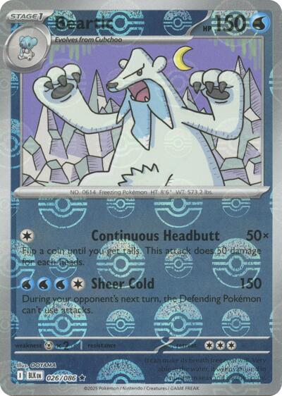 Beartic (Poke Ball Pattern)