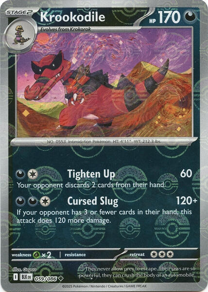 Krookodile (Poke Ball Pattern)