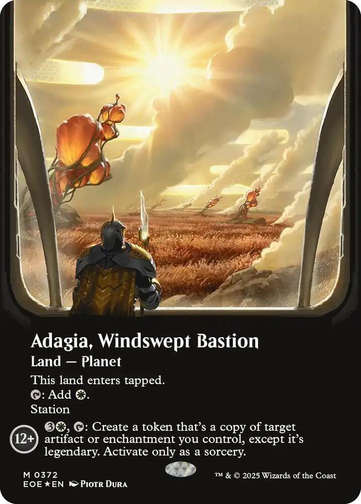 マジック：ザ・ギャザリング MTG Galaxy Foil Adagia, Windswept M 372 642773_in_1000x1000.jpg