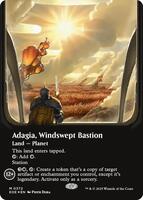 マジック：ザ・ギャザリング MTG Galaxy Foil Adagia, Windswept M 372 Adagia, Windswept Bastion (Borderless) (Galaxy Foil) | Edge