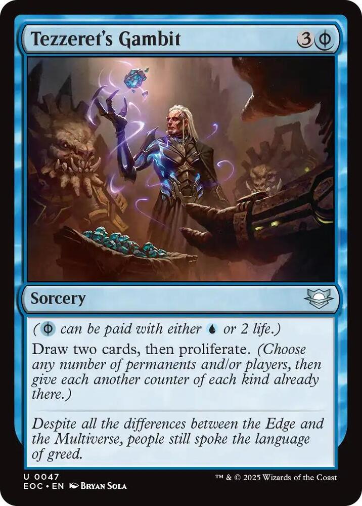 Tezzeret's Gambit 47 card