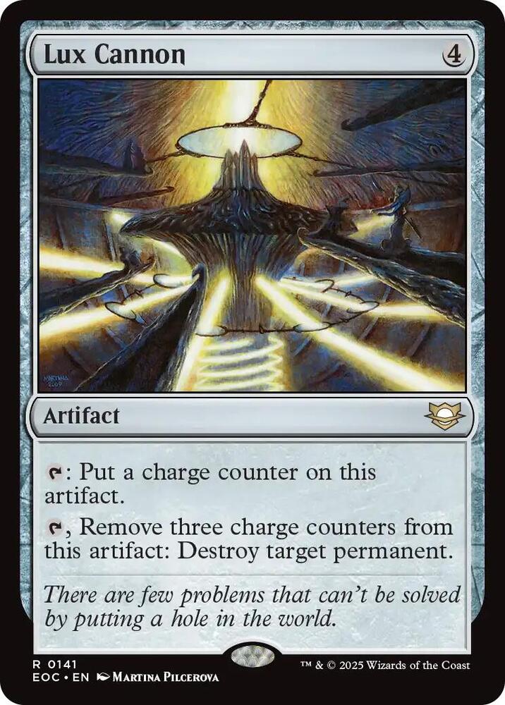 Lux Cannon 141 card