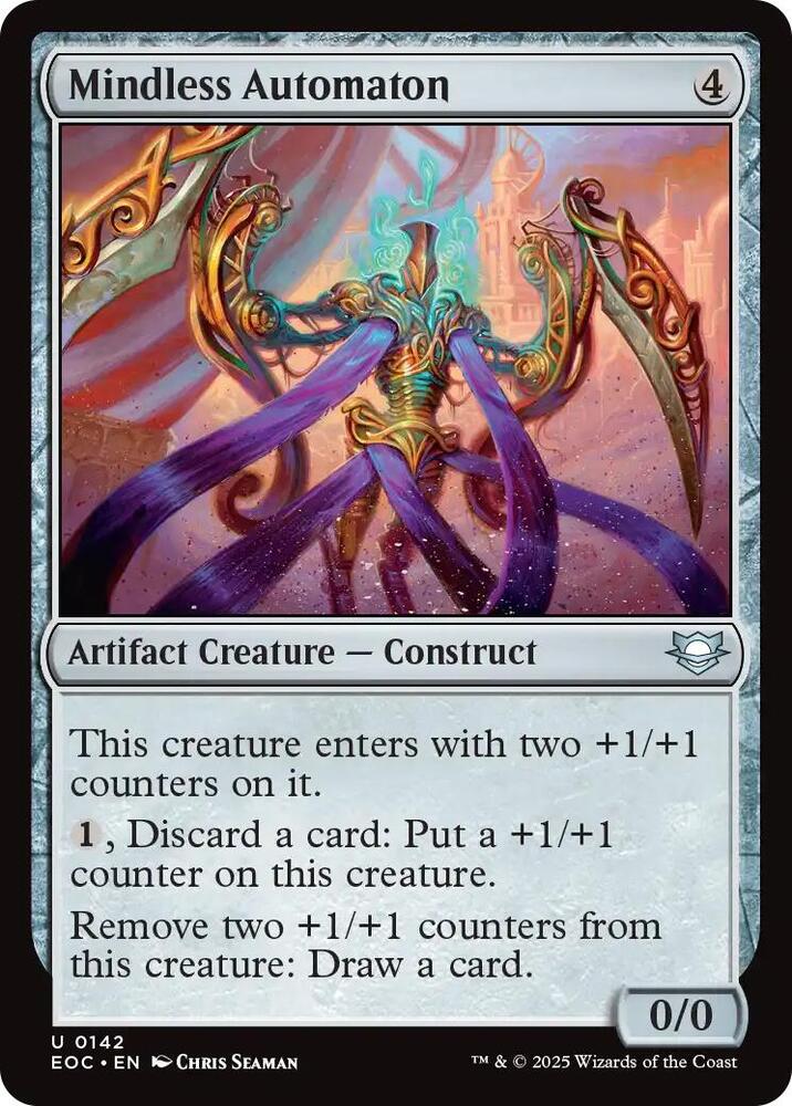 Mindless Automaton 142 card