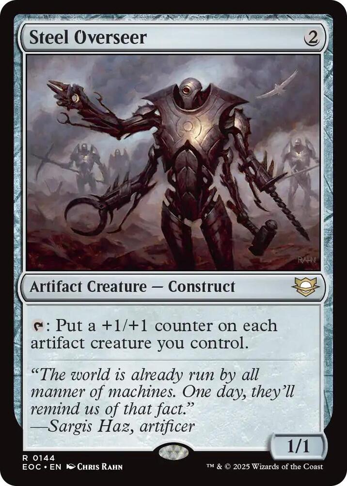 Steel Overseer 144 card