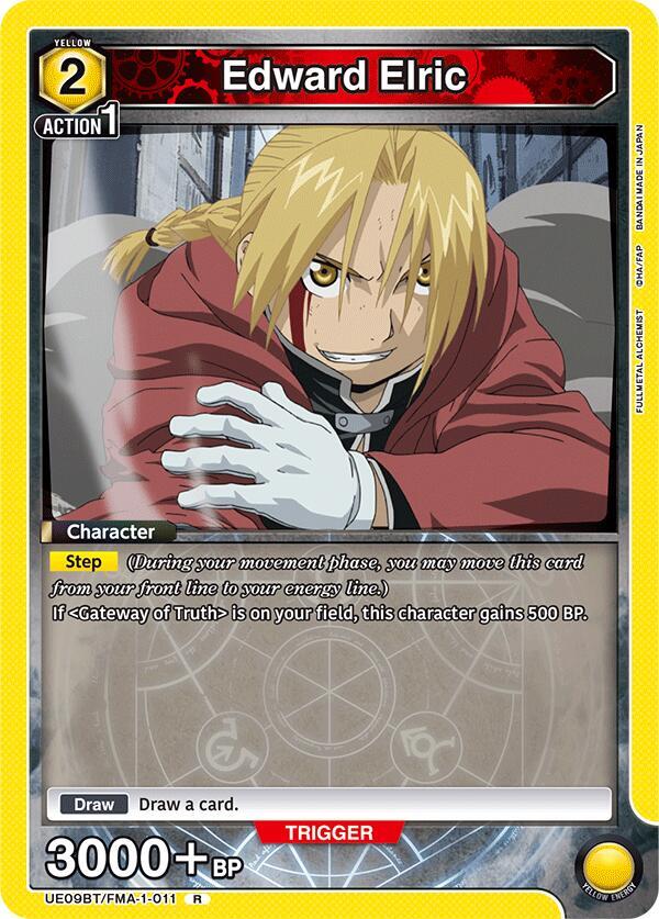 Edward Elric (011) - UE09BT: FULLMETAL ALCHEMIST - Union Arena