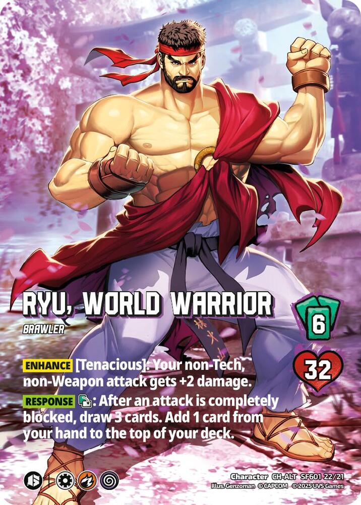 Ryu, World Warrior (Alternate Art) - Challenger Series: Street