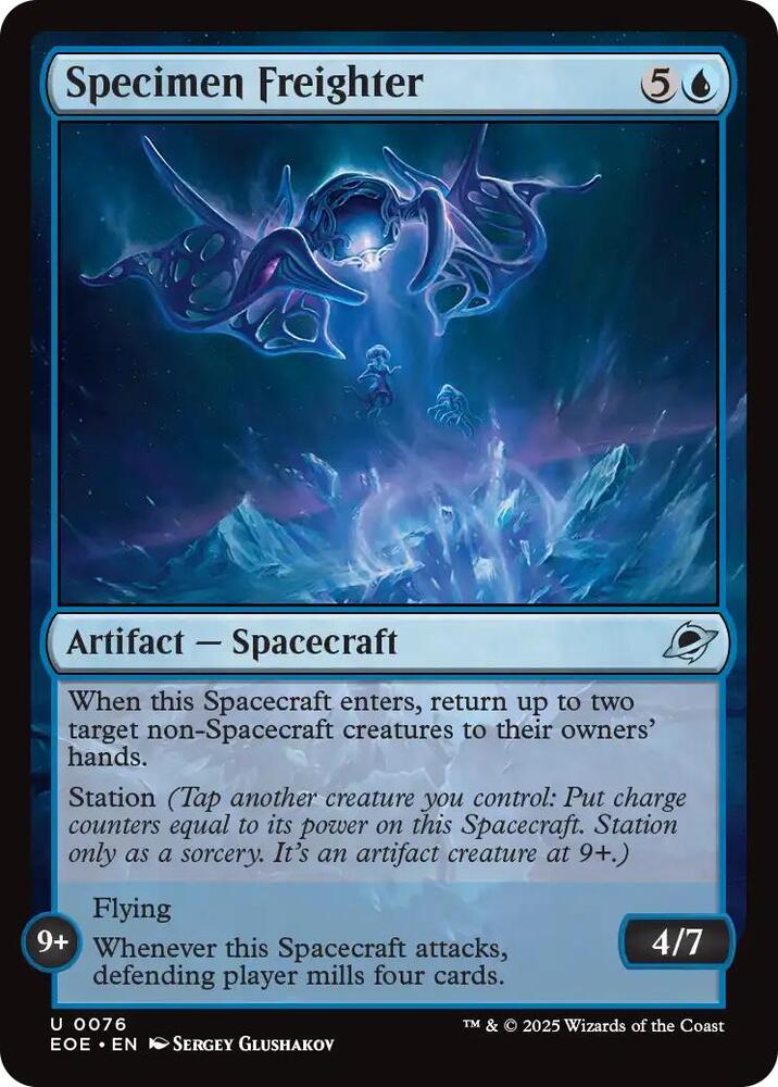 Specimen Freighter