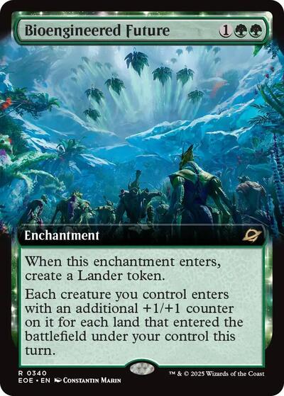 Bioengineered Future Extended Art