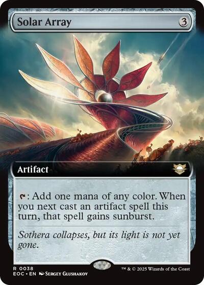 Solar Array Extended Art