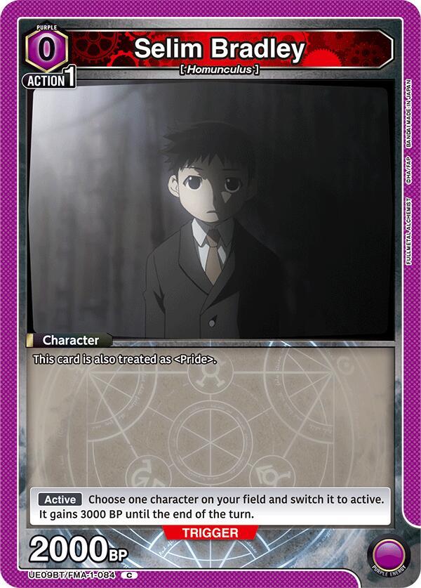 Selim Bradley - UE09BT: FULLMETAL ALCHEMIST - Union Arena