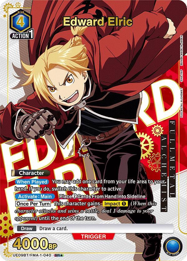 Edward Elric (040) (SR*) - UE09BT: FULLMETAL ALCHEMIST - Union