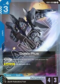 Delta Plus - Newtype Rising - Gundam card