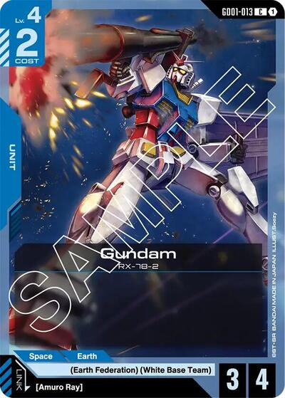 Gundam (GD01-013) card