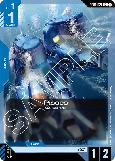 Pisces card